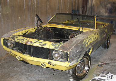 69 Camero Before